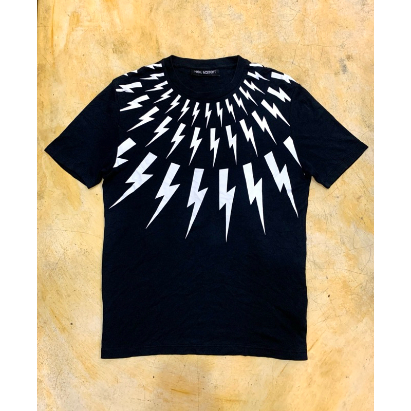 Portefeuille Neil Barrett Classic Thunderbolt Noir - Neuf Avec Boîte, Style épuré Et Masculin
