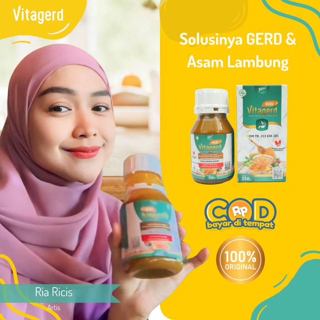 Jual Madu Vitagerd Obat Lambung Asli Herbal Terbaik Atasi Asam Lambung