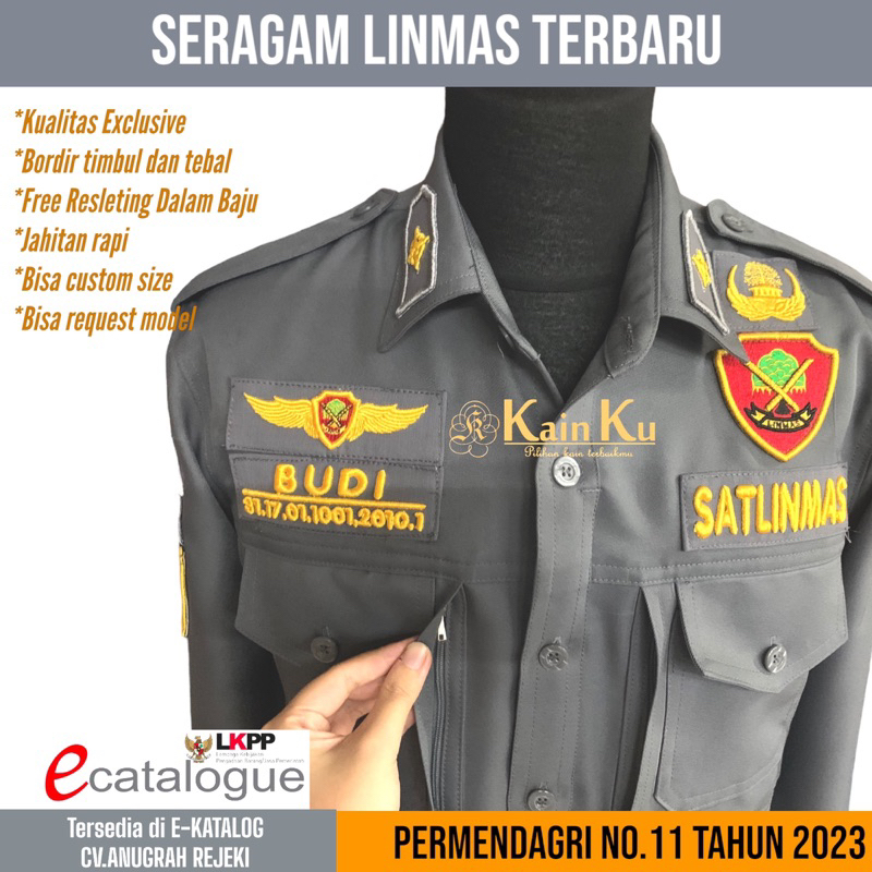 Jual Paket Super Lengap Linmas Terbaru | Shopee Indonesia