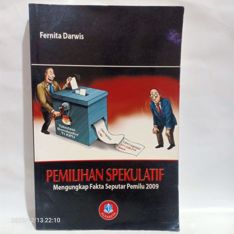 Jual Original Buku Pemilihan Spekulatif Mengungkap Fakta Seputar Pemilu