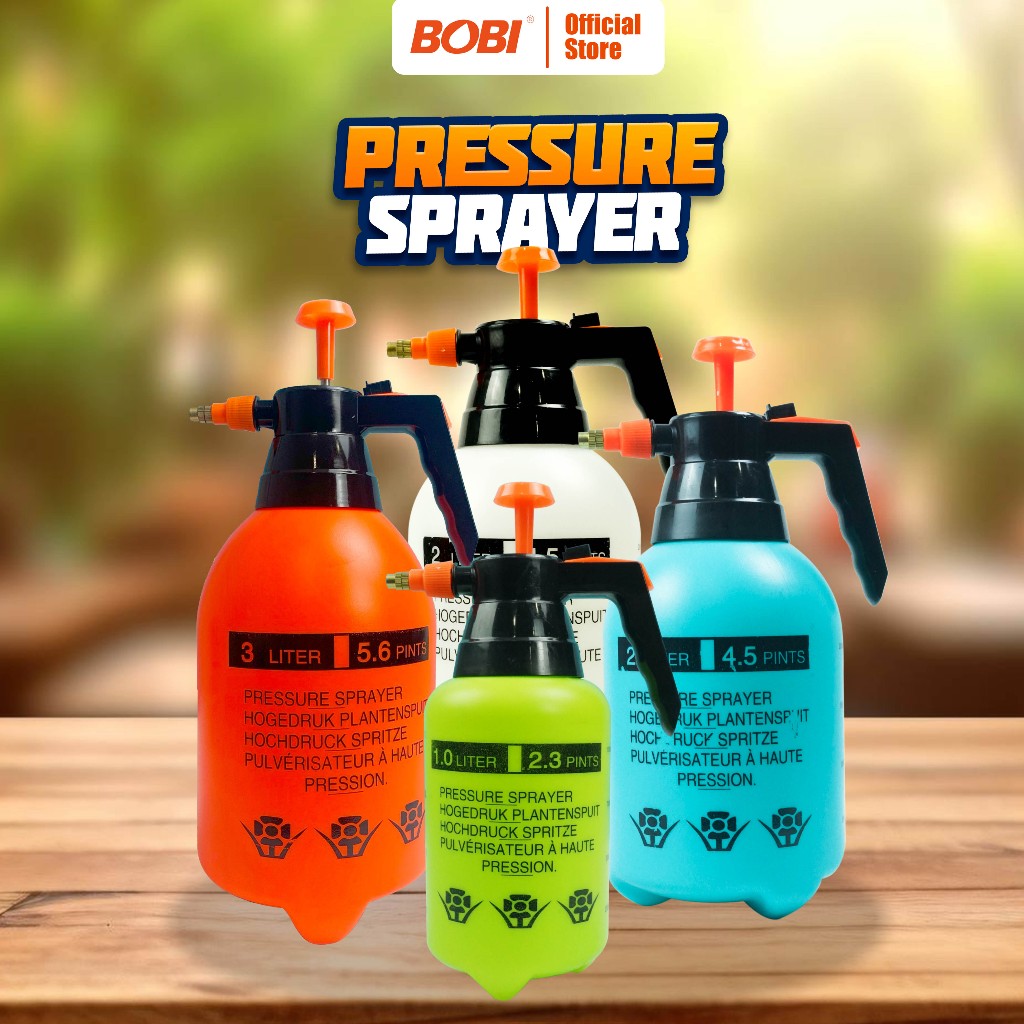 Jual Pressure Sprayer Liter Liter Liter Botol Spray Semprotan Pompa Manual Shopee