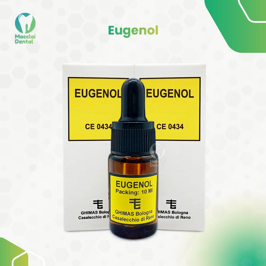 Jual MACCLAI DENTAL / EUGHENOL / EUGENOL GHIMAS 10ML | Shopee Indonesia