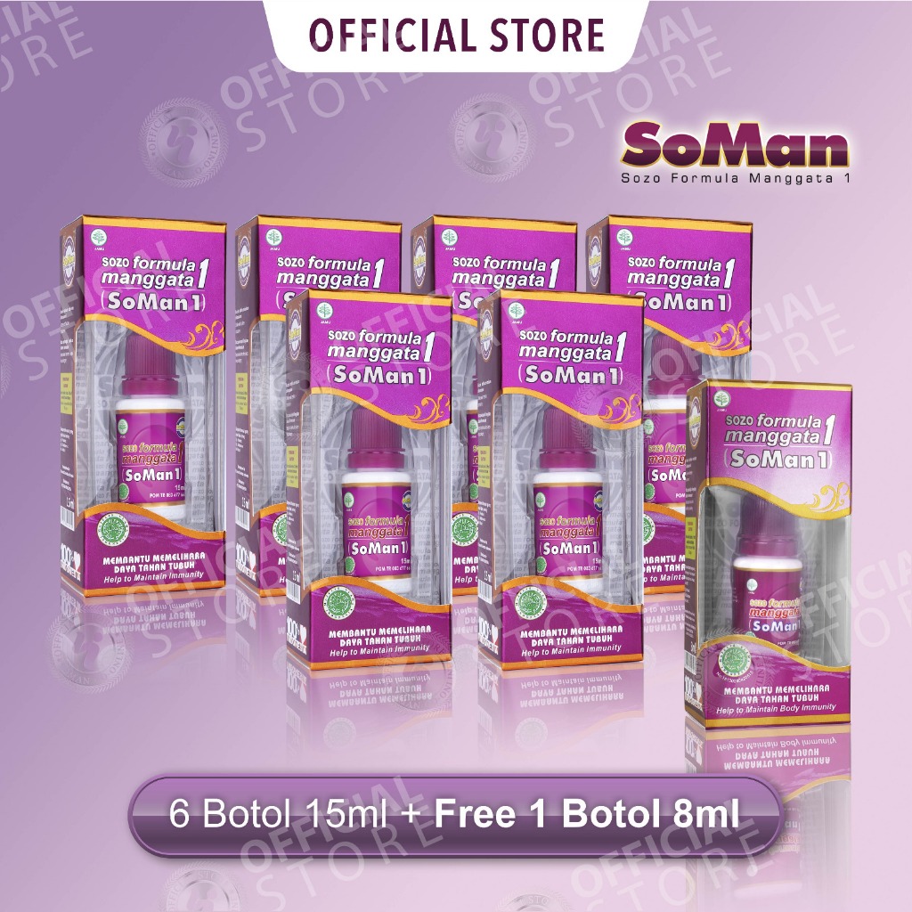 Jual Special Offer Soman Sozo Manggata Jamu Tetes Botol X Ml Free Ml Shopee Indonesia