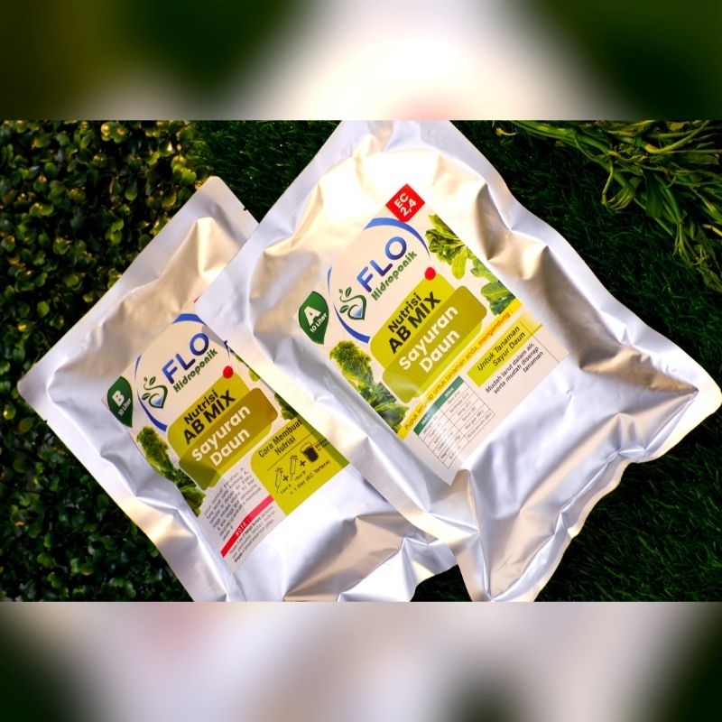 Jual AB Mix Sayuran Daun Flo Hidroponik 10 Liter EC 2,47 untuk 1000L ...