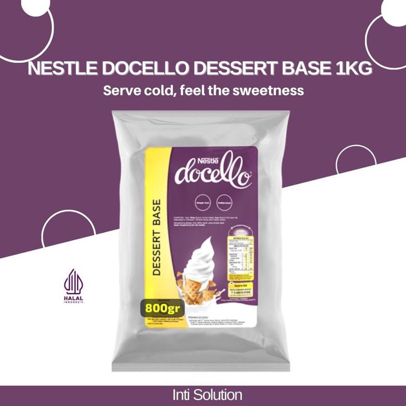 Jual Nestle Docello Dessert Base 800gr Shopee Indonesia