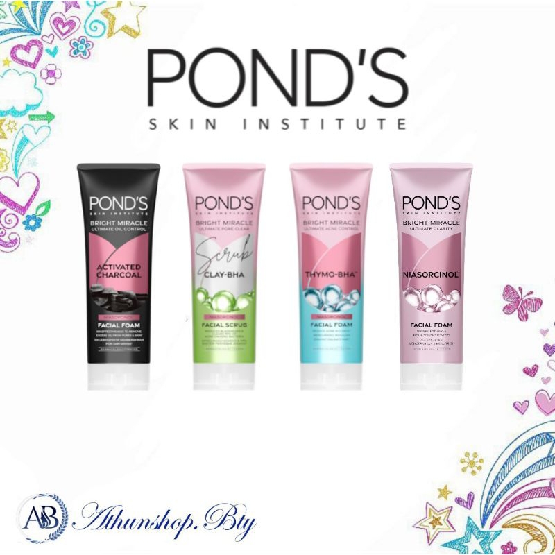 Jual Ponds Facial Foam 100ml (KEMASAN BARU) | Shopee Indonesia