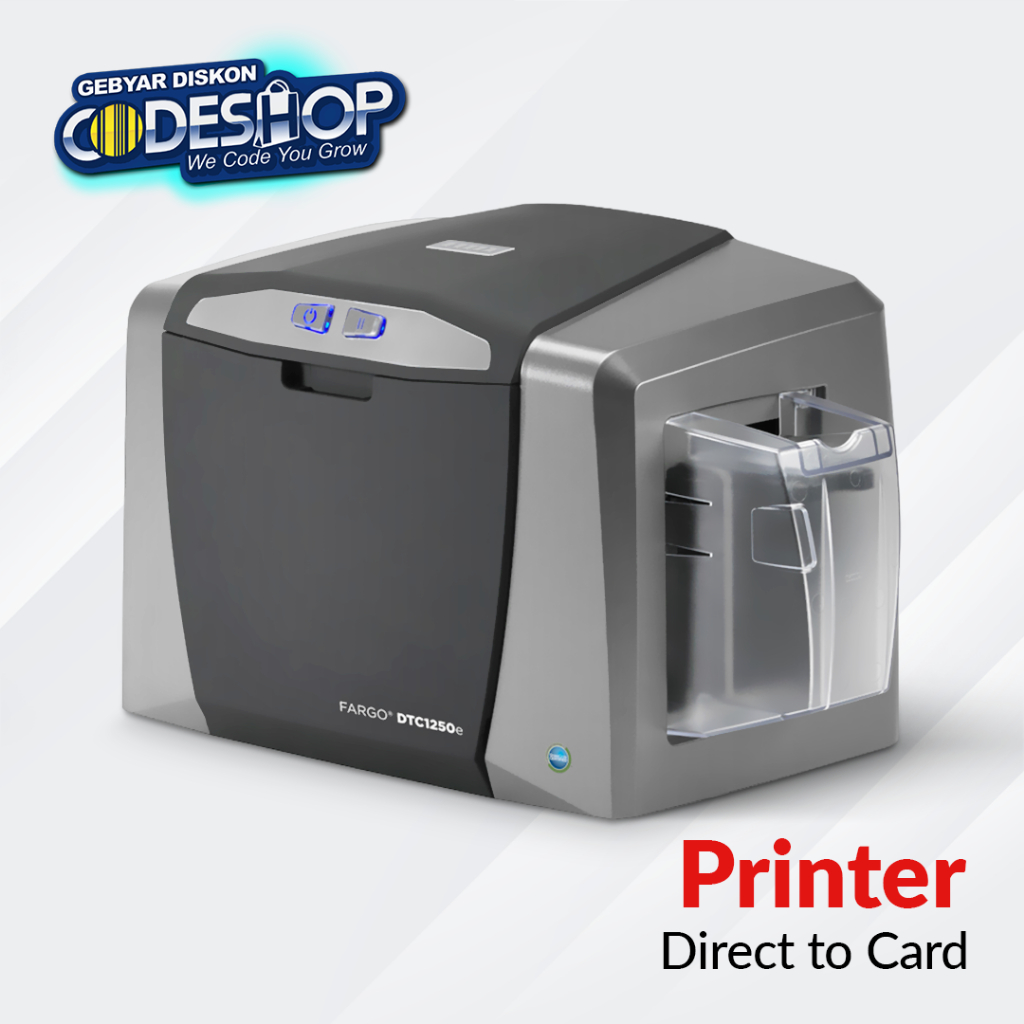 Jual Fargo Dtc E Id Card Printer Single Side Cetak Kartu Pvc Dpi