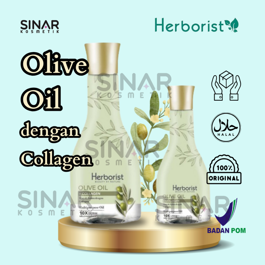 Jual Herborist Minyak Zaitun Herborist Olive Oil Collagen Minyak