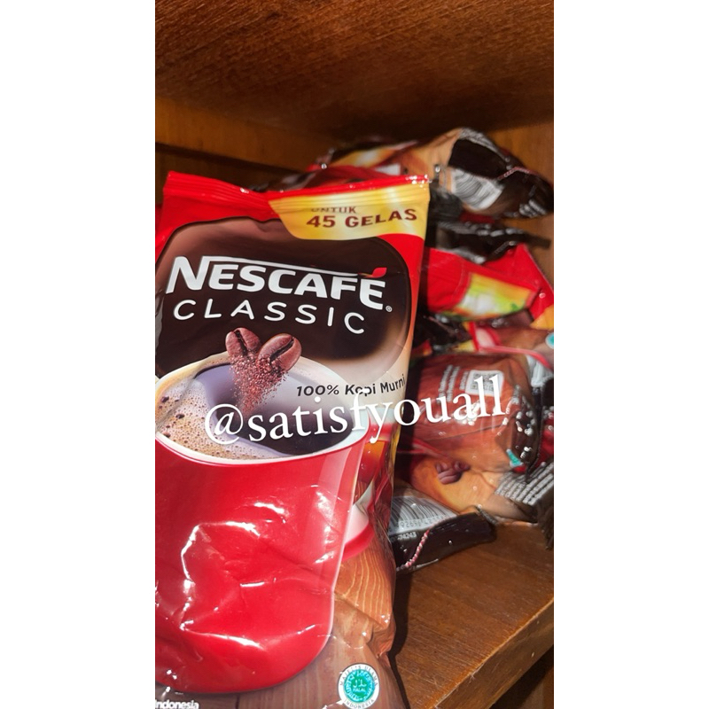 Jual Nescafe Classic 90gr 45gr Exp Des 2025 Shopee Indonesia 5024