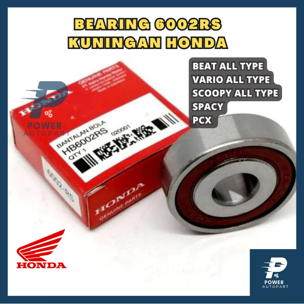 Jual Original Bearing Laher Bak Cvt Honda Beat Vario Scoopy All Kuningan Shopee