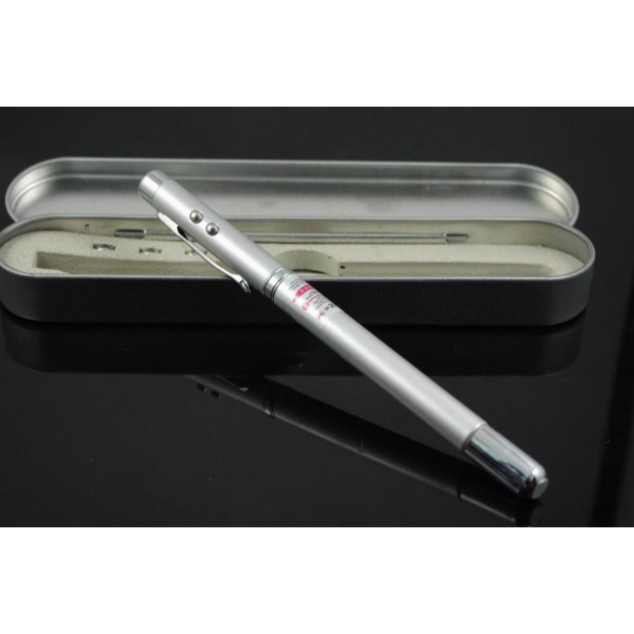 Jual Pen Exclusive Pena 5 in 1 Laser Pointer Box Premium Presentasi ...