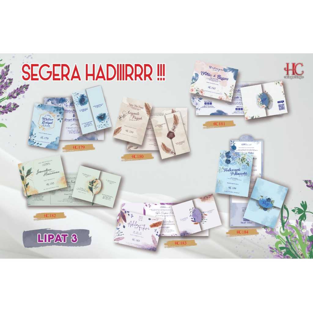 Jual UNDANGAN WEDDING CETAK (Free Kemasan + Label Nama) - EDISI HC ...