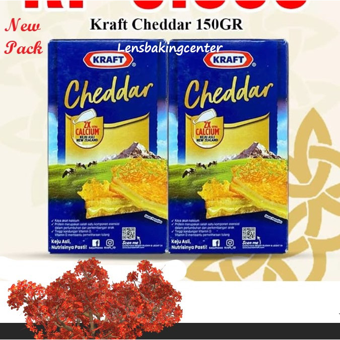 Jual Kraft Cheddar 150gr | Keju Cheddar Kraft 150 Gram | Keju Kraft ...