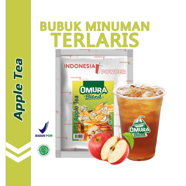 Jual Apple Tea 1Kg / Teh Apel / Indonesia Powder / Bubuk Minuman Omura ...