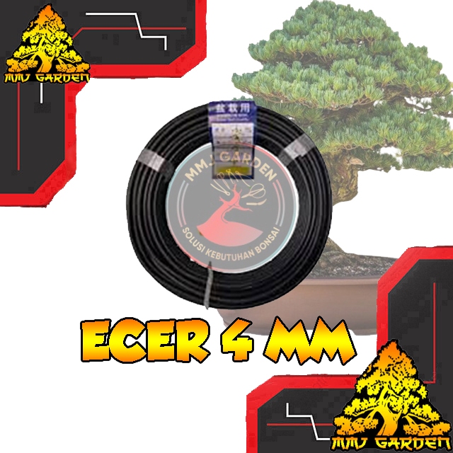 Jual Kawat Bonsai Ecer No 4 Almunium Hitam Shopee Indonesia