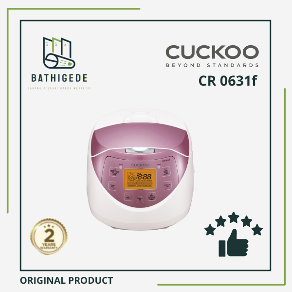 Jual CUCKOO Digital Rice Cooker 1 L CR0631F/PK / Cockoo CR0631F / Rice