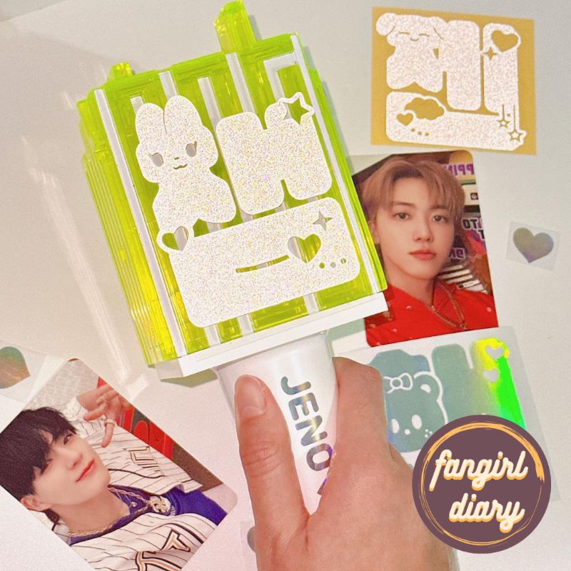 NO.6 NCTDREAM ペンライト ステッカー チソンくん マーク CD