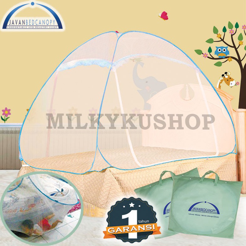 Jual Miliki Kelambu JAVAN BED CANOPY Eco Series ER7 Shopee Indonesia