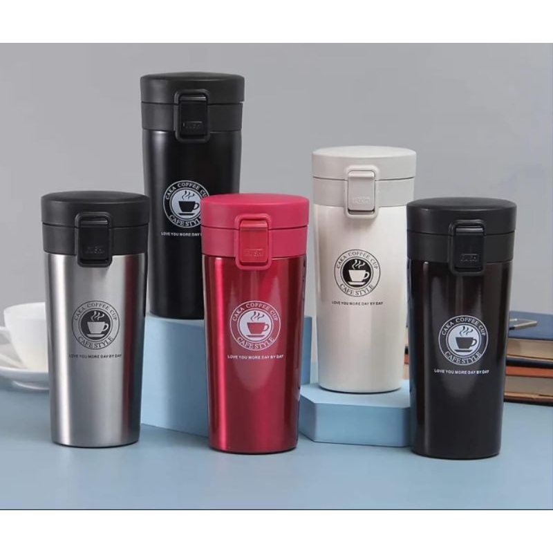 Jual Termos Mini Kopi Coffee Tahan Panas Dan Dingin 380 ML