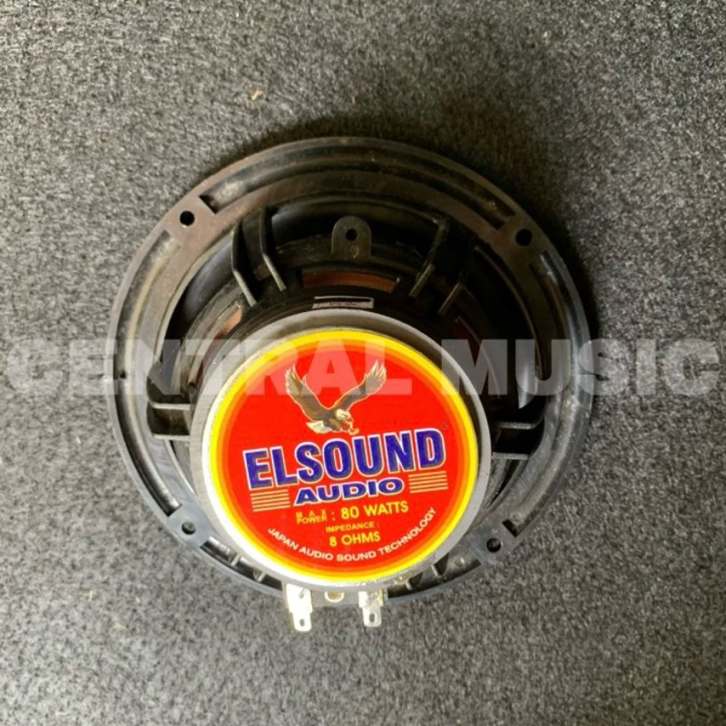 Jual Speaker Komponen Elsound Inch Woofer Magnet Kecil Asli High