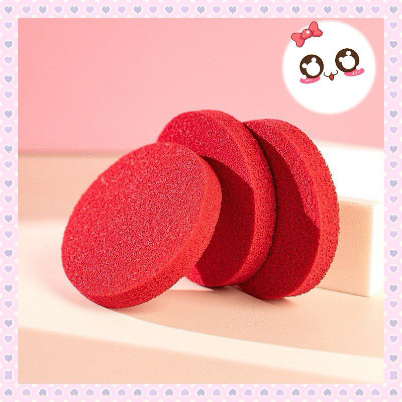 Jual Spon Pembersih Wajah Merah / Spon Cuci Muka | Shopee Indonesia