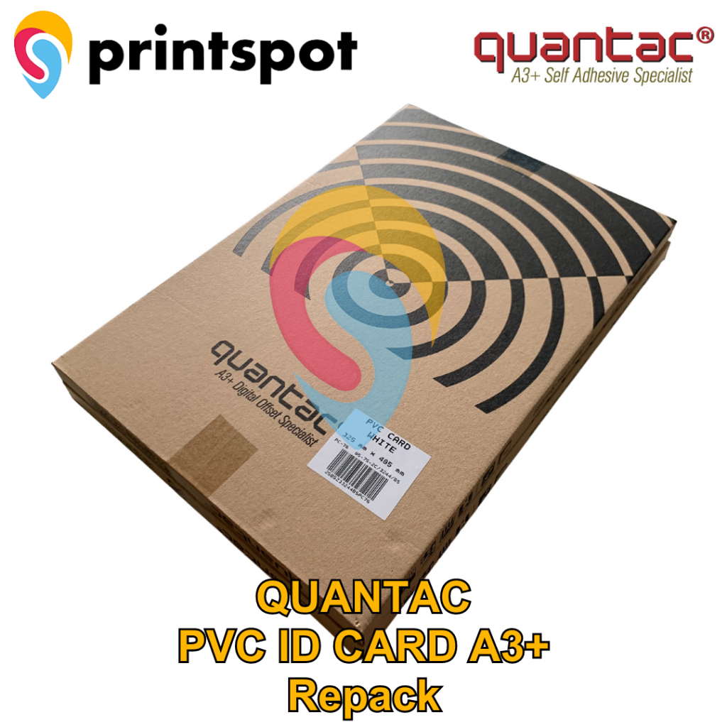 Jual QUANTAC PVC ID Card A3+ Digital Print Laser Toner - REPACK ...