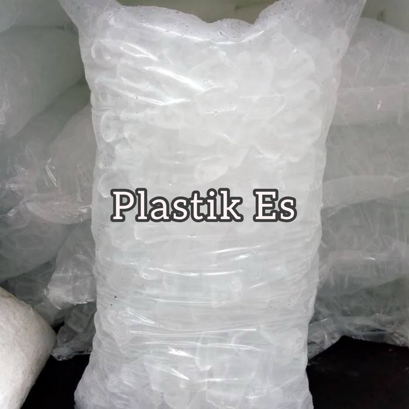 Jual Plastik Es Batu Kristal 5kg And 10kg Shopee Indonesia