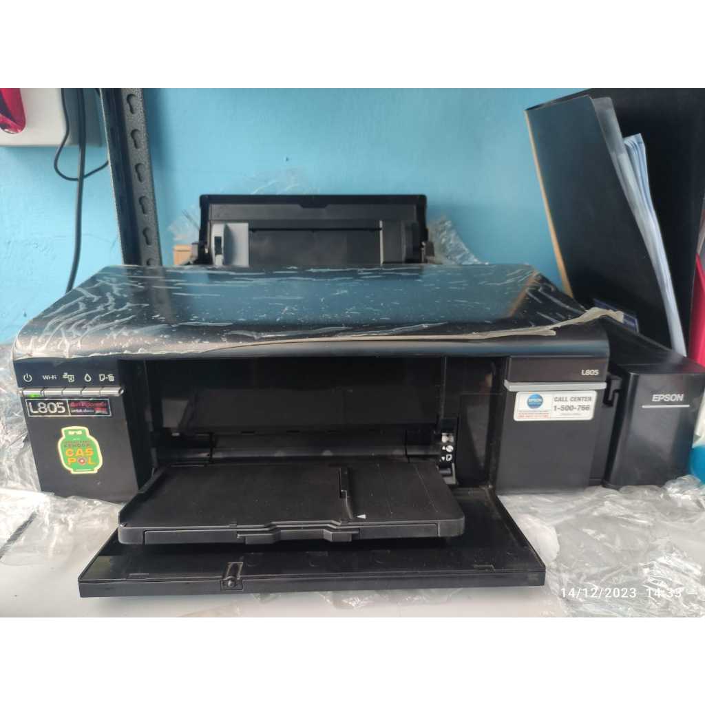 Jual PRINTER EPSON L805 WIFI PHOTO PRINTER FOTO | Shopee Indonesia