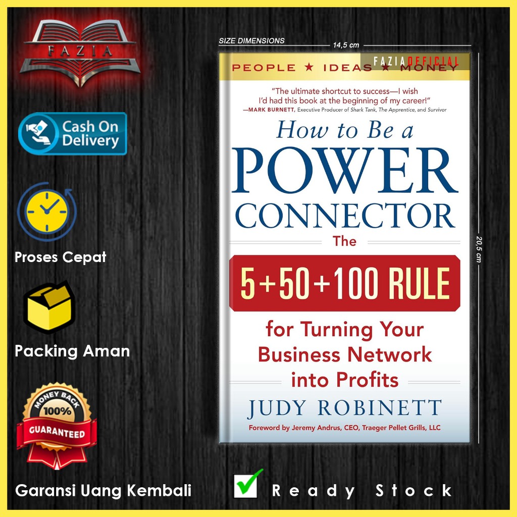 Jual How to be a Power Connector by Judy (English/Indonesia