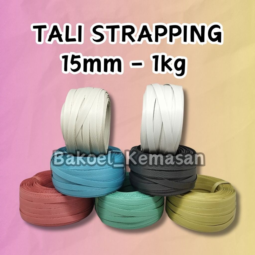 Jual Tali Strapping Band 15mm / Tali Strapping 15 mm Plastik Ikat