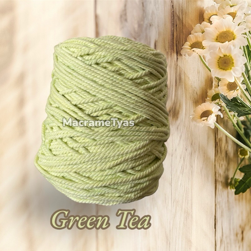 Jual Tali Macrame Warna pastel - Benang macrame - cottone Rope | Shopee ...