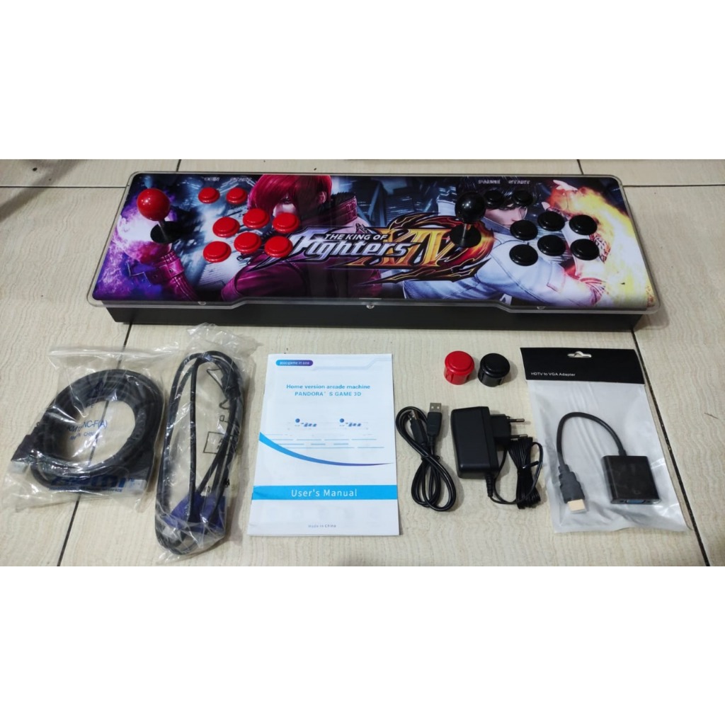 Jual PANDORA 19S Arcade Games Fighting Stick 3D Game Box Retro