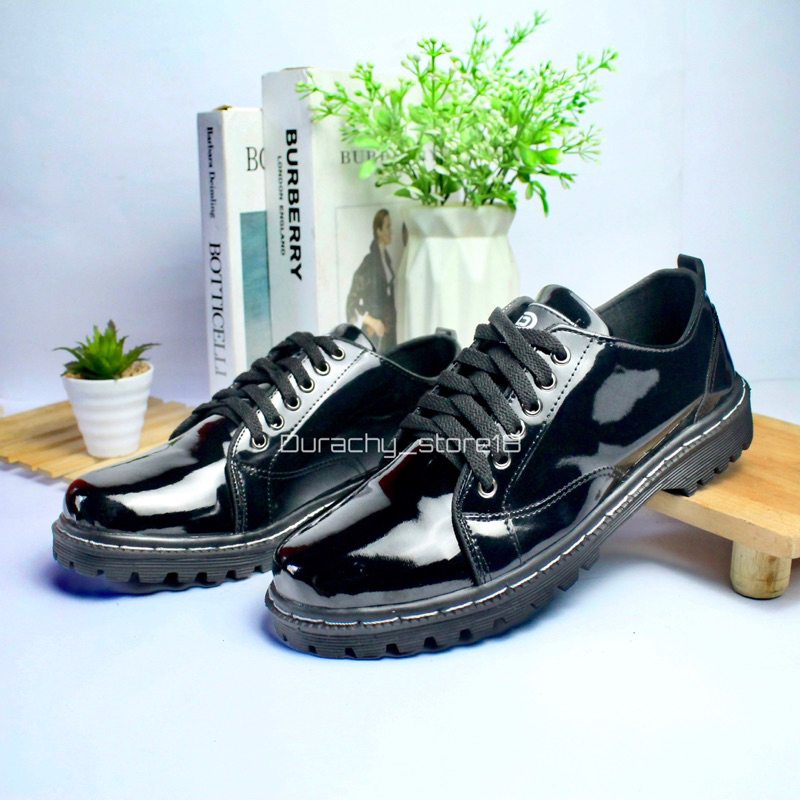 Jual DURACHY Sepatu Formal Pria Tali Low Boots Pendek Sazuke | Shopee ...