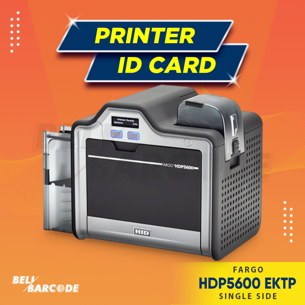 Jual Id Card Printer Fargo Hdp Single Side Untuk Cetak E Ktp Shopee Indonesia