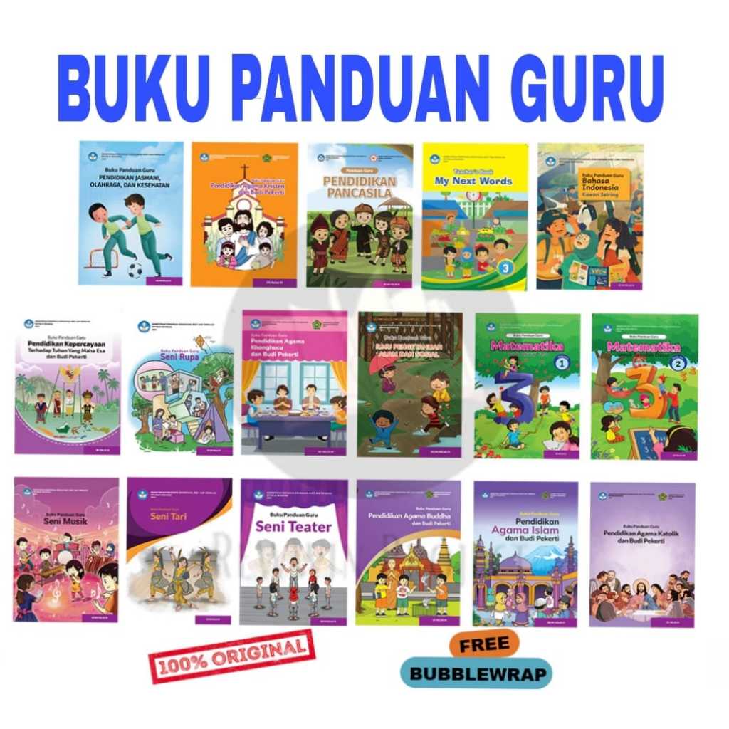 Jual Original Kemendikbud - Buku Panduan Guru Kelas 3 SD / MI Kelas III ...