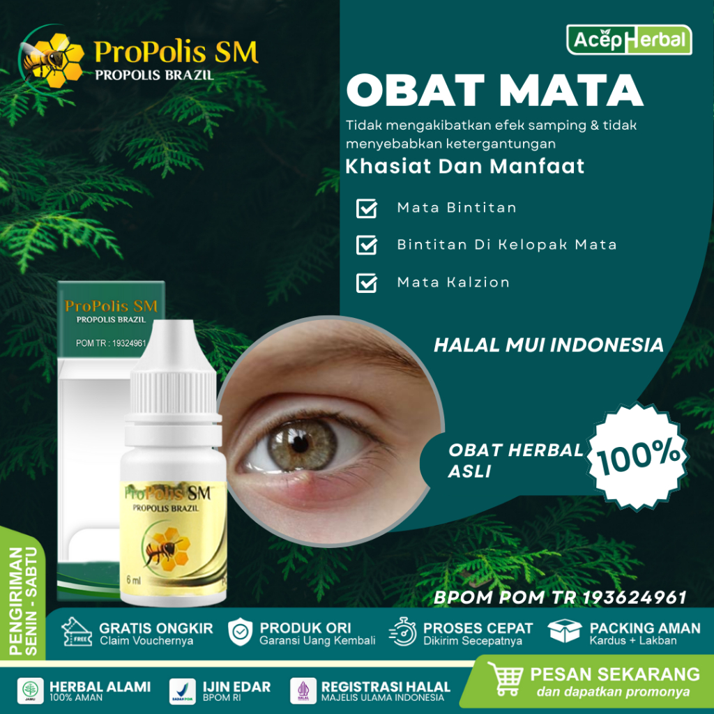 Jual Obat Mata Bintitan Benjolan Di Kelopak Mata Benjolan Kalazion Obat ...