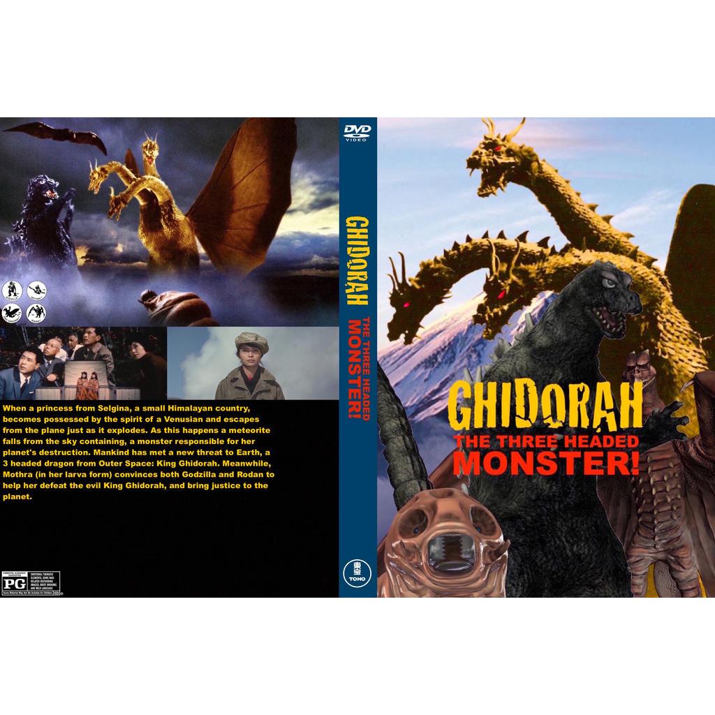 Jual DVD Ghidorah, The Three-Headed Monster (1964), teks inggris ...