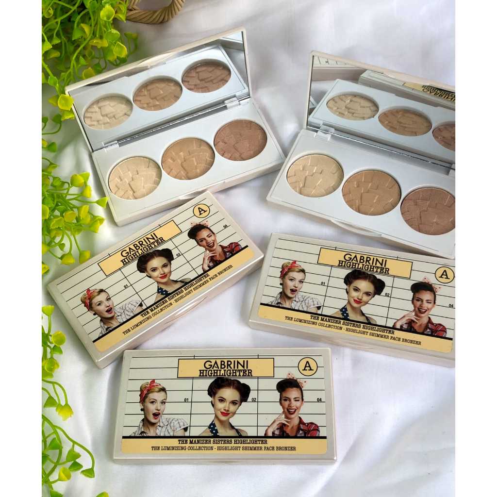 Jual GABRINI HIGHLIGHTER in Palette Original Turki Shopee