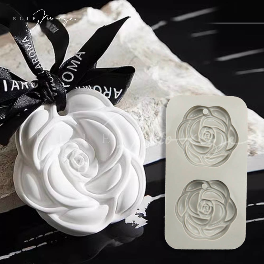 Jual Ornament Diffuser Mold Cetakan Plaster Silikon Wax Sachet Flower ...