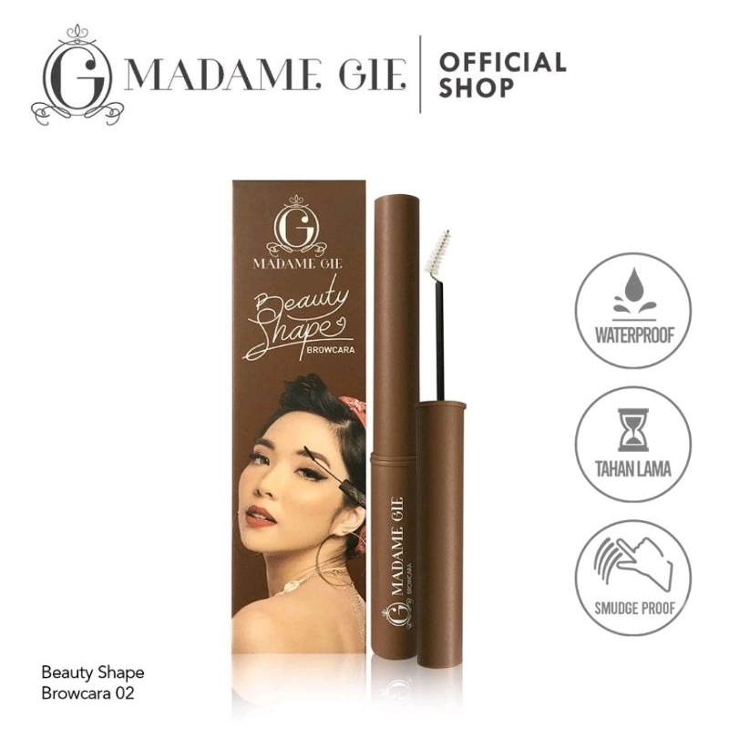 Jual Madame Gie Beauty Shape Browcara - MakeUp Mascara Alis | Shopee ...
