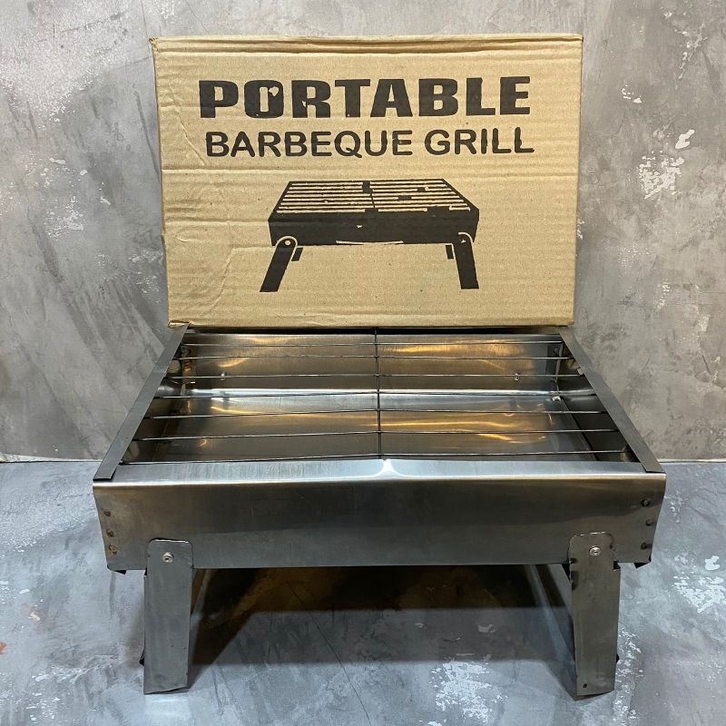 Jual Alat Panggang Barbeque Grill Portabel Roekre Bakaran Sate Ayam