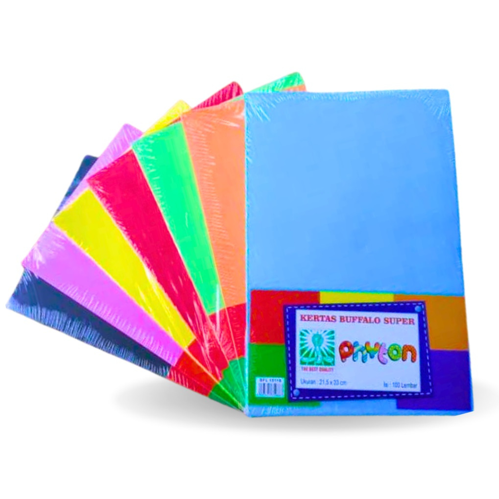 Jual Phyton Bufallo Polos Kertas Bufallo Folio Cover Jilid Uk F4 1