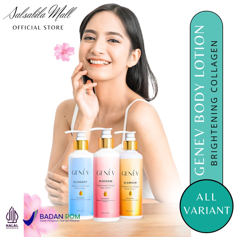 Jual GENEV BODY LOTION Hand Body Premium Lotion Brightening