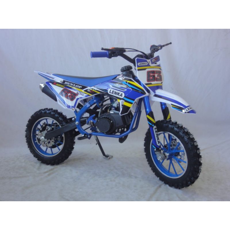 Jual MOTOR TRAIL MC 63 50CC MODEL TERBARU DOUBLE KNALPOT MESIN