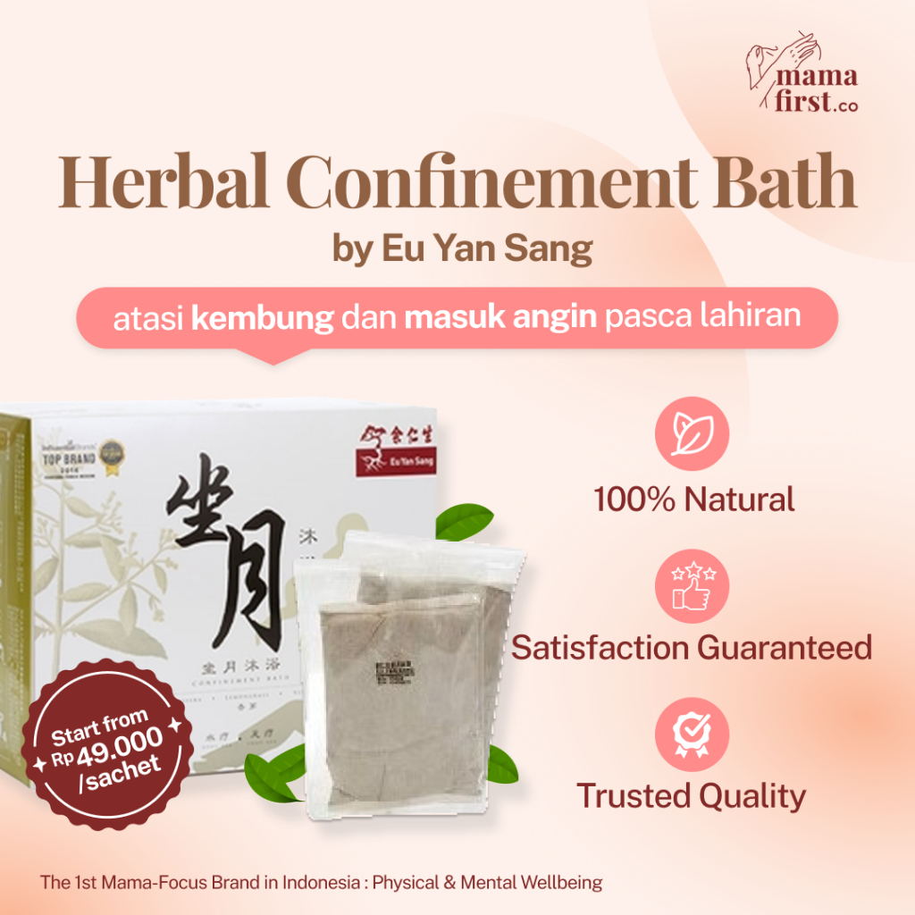 Jual [Trial Sachet] Eu Yan Sang Herbal Confinement Bath Mandi Setelah Nifas Shopee Indonesia