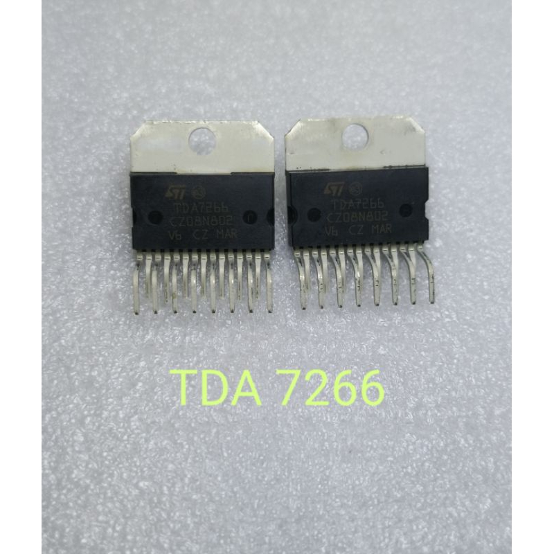 Jual IC TRANSISTOR TDA 7266 ASLI ORIGINAL ST TDA 7266 KUALITAS BAIK ...