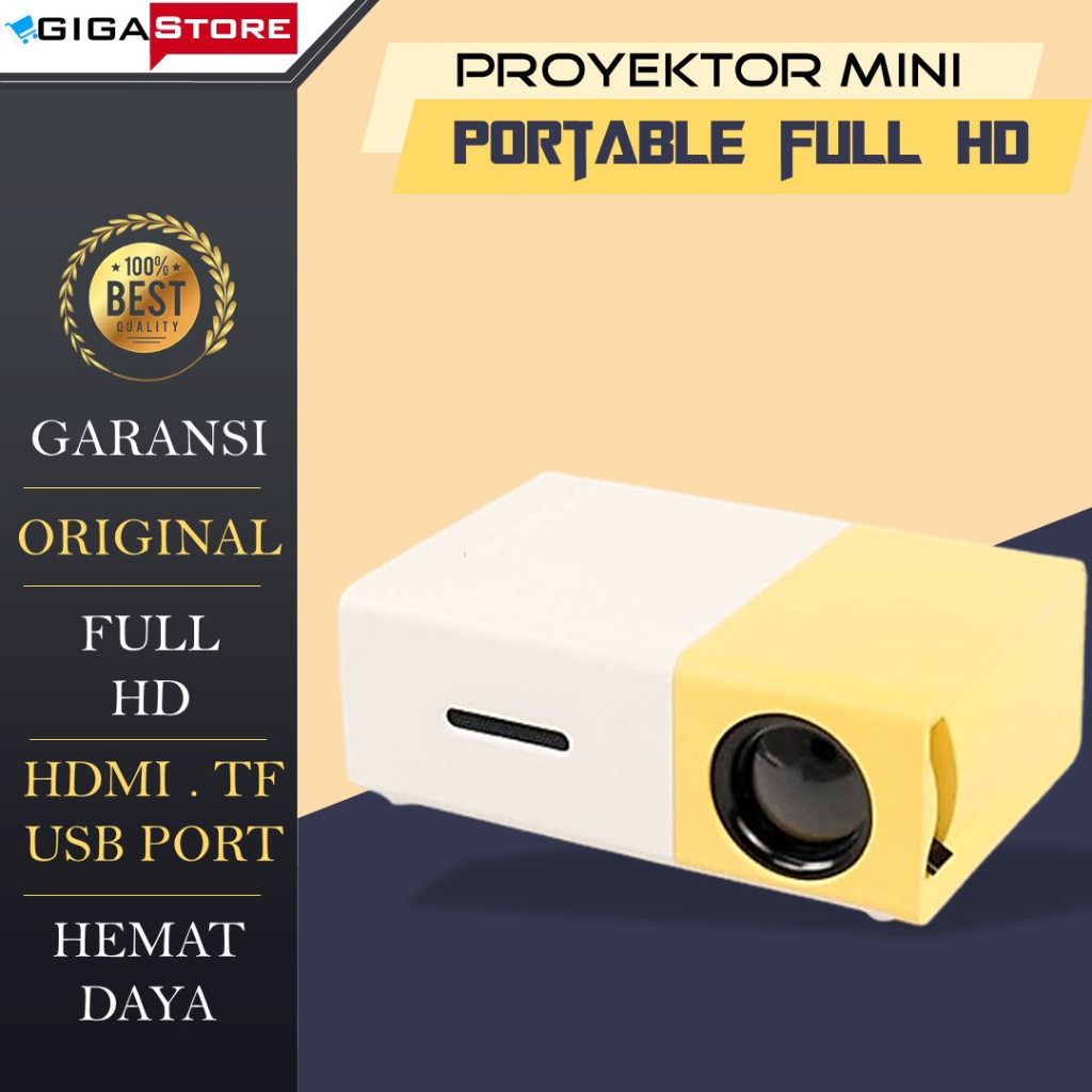 Jual Proyektor Mini LED Portabel Layar Projektor Projector LCD Android
