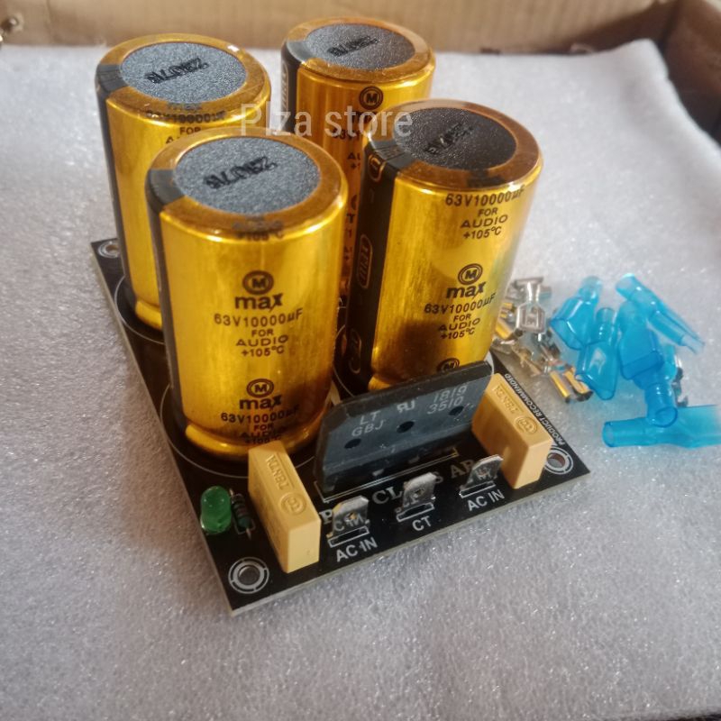 Jual Kit PSU 4 Elco 63V 10000uf MAX GOLD original isi full kit PSU ...