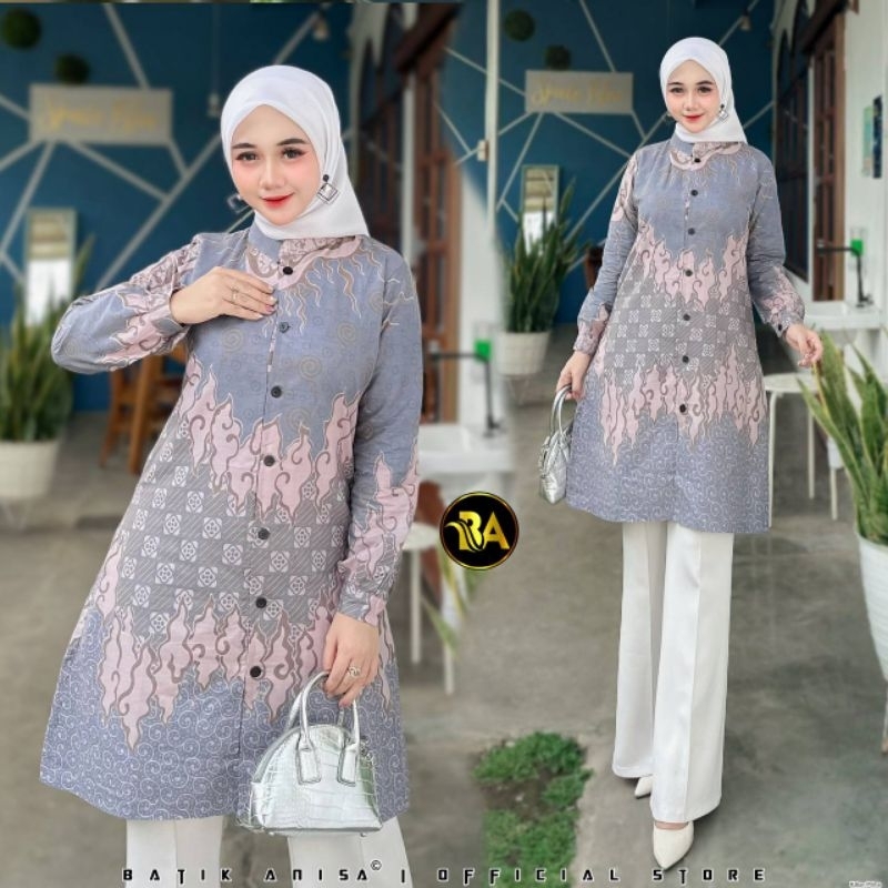 Jual Batik Coupel Wanita Batik Kerja Tunik Tunik Batik Wanita
