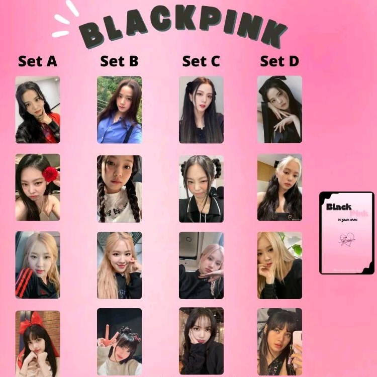 Jual photocard premium blackpink unoff/fanmade | Shopee Indonesia